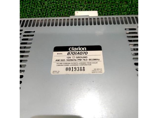 Clarion
8701A070
2DIN size CD / MD tuner