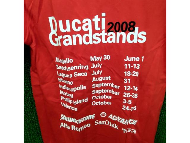 DUCATI
2008 Commemoration
T-shirt
Size: S