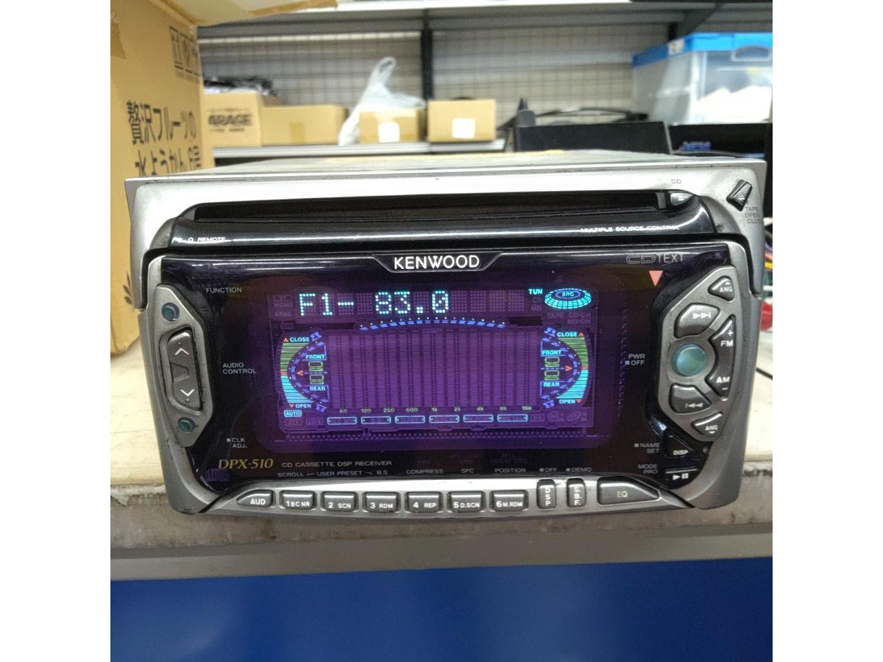 *Reason for discount: CD/cassette reading malfunction. KENWOOD DPX-510
