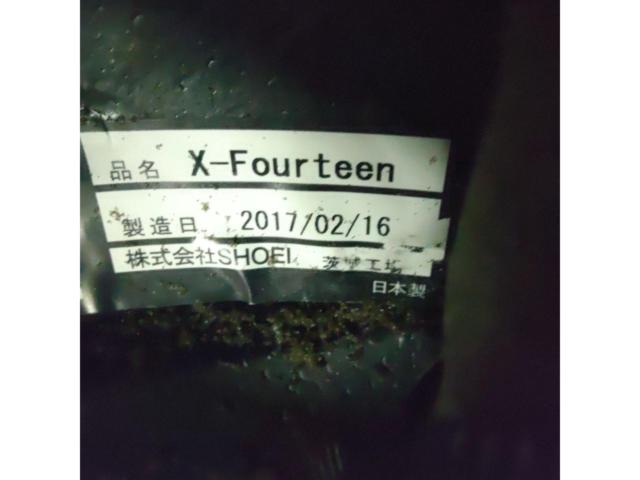 ※内装劣化大【SHOEI】X-Fourteen YANAGAWA5 57-58cm(M) 2017年