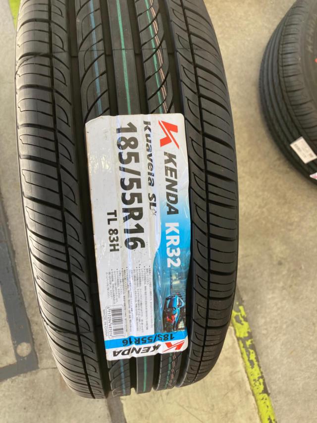 ホンダ純正(HONDA)  フィットRS純正ホイール  + KENDA(ケンダ) KENDA(ケンダ) KR32 185/55R16 83H
