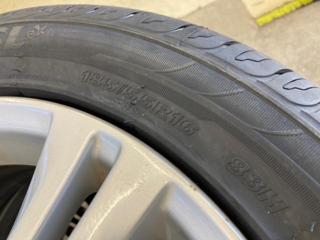ホンダ純正(HONDA)  フィットRS純正ホイール  + KENDA(ケンダ) KENDA(ケンダ) KR32 185/55R16 83H