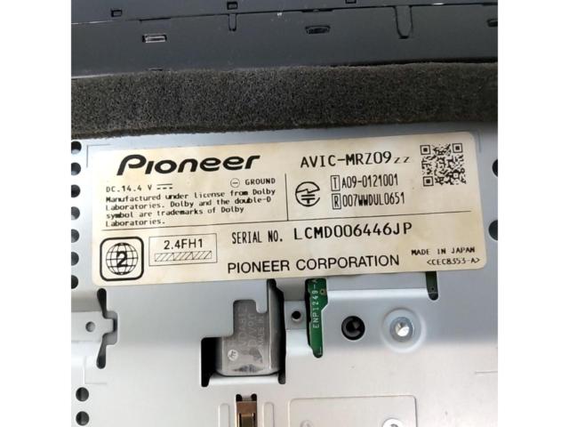 ワケアリ carrozzeria AVIC-MRZ09 2011年モデル