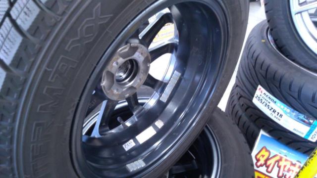LEBEN 10本スポークホイール + DUNLOP WINTERMAXX WM02