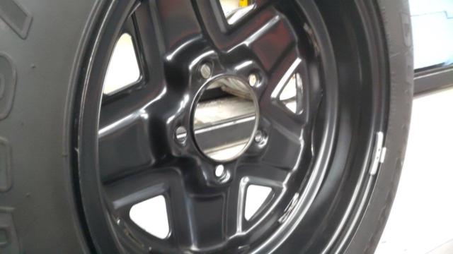 ☆納車外し☆ スズキ ジムニー/JB64 純正スチールホイール + BRIDGESTONE DUELER H/L