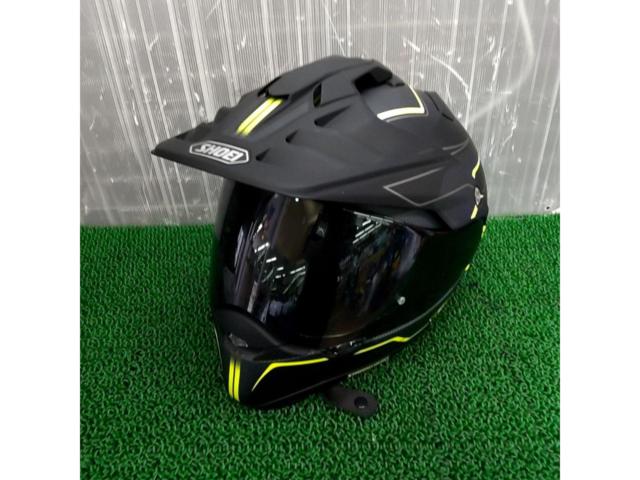 【サイズ:XL(61cm)】 SHOEI HORNET ADV NAVIGATE イエロー/ブラック