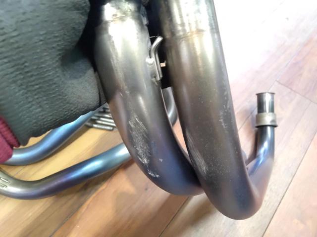YOSHIMURA チタンサイクロンマフラー + タンデムステップ XJR1300/RP03J