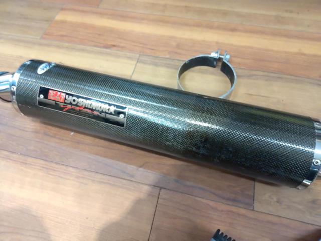 YOSHIMURA チタンサイクロンマフラー + タンデムステップ XJR1300/RP03J