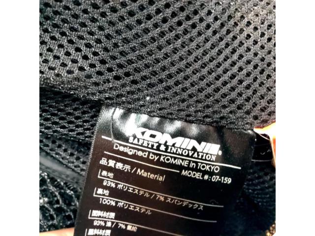 【サイズ:M】KOMINE x MOTORHEAD 07-159 プロテクトクールドライパーカー