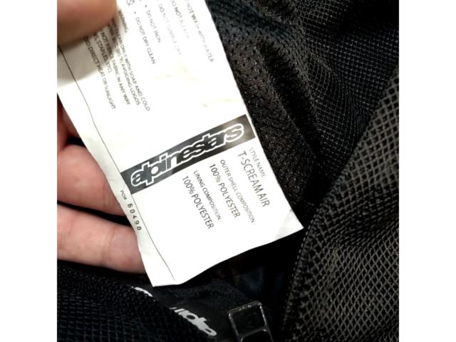 Size: XL Alpinestars x MONSTER
T-SCREAM
AIR
Mesh riding jacket