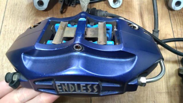 ENDLESS m4/s2前後ブレーキキャリパー+ローターセット【インプレッサWRX STi/GRB GRF】