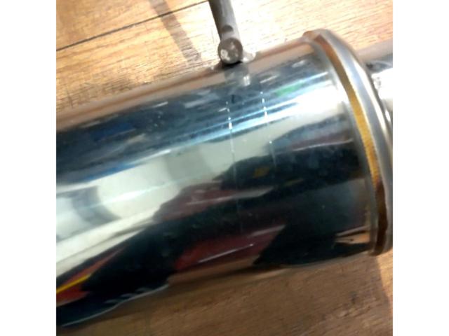Unknown Manufacturer
Cannonball type muffler