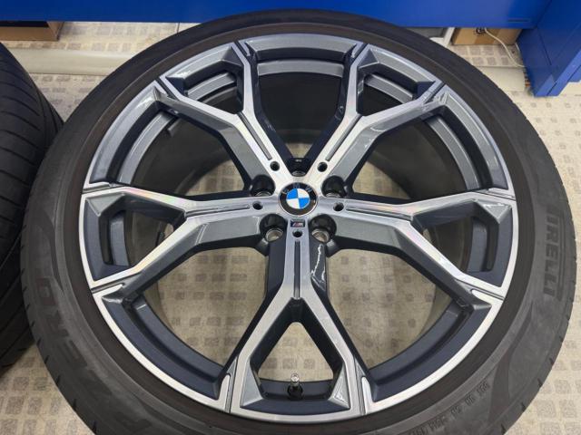 BMW X5(G05)Mライト アロイホイール Yスポーク スタイリング741M+PIRELLI P ZERO RUNFLAT