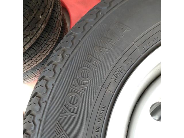 DAIHATSU ハイゼット純正スチールホイール+YOKOHAMA SUPER VAN 355 145/80R12