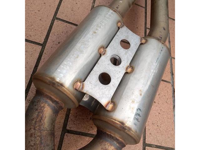 柿本改 Dualセンターパイプ部のみ  WRX STI VAB