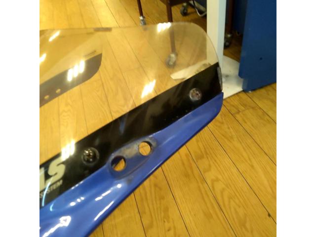 純正アッパーカウル ※割れあり 【ZXR250】