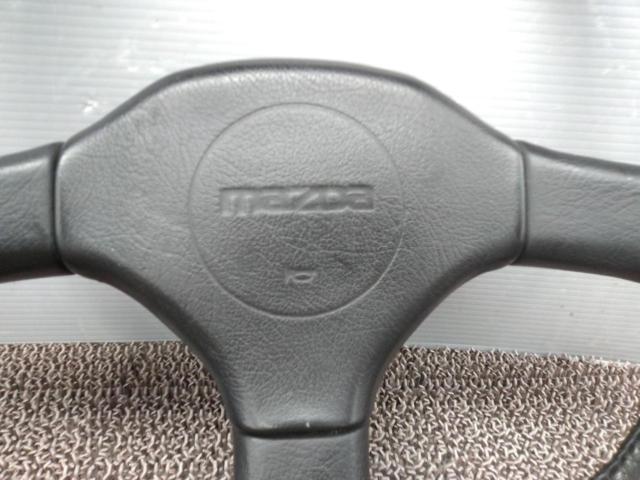 MAZDA 純正レザーステアリング
