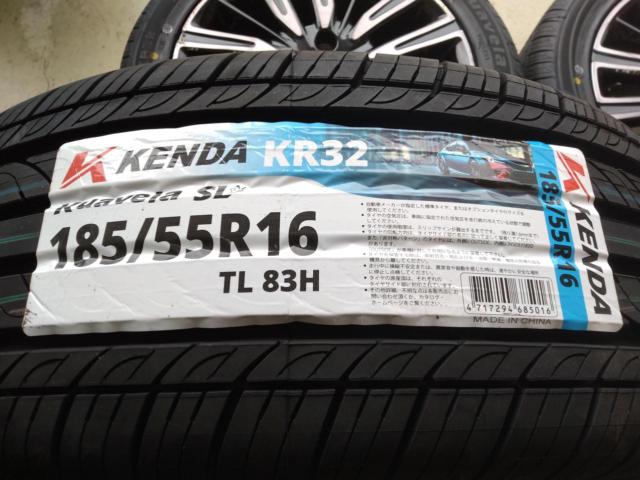 HONDA
GR1
Fit
LUXE
Original wheel
+
KENDA
KR32