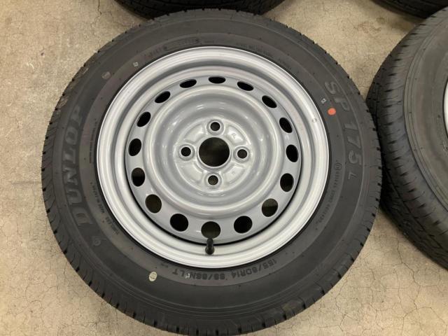 トヨタ プロボックス/サクシード 純正スチール +  DUNLOP SP175L