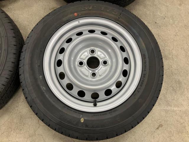 トヨタ プロボックス/サクシード 純正スチール +  DUNLOP SP175L