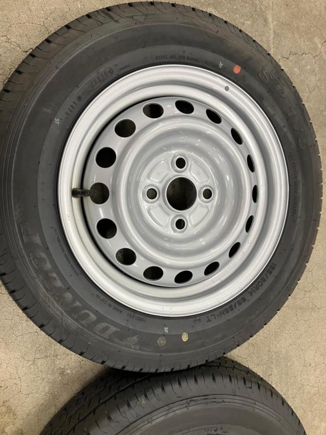 トヨタ プロボックス/サクシード 純正スチール +  DUNLOP SP175L