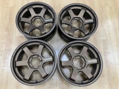 RAYS VOLK RACING TE37SB ブロンズアルマイト(BR) 8.5J×18+22 139.7-6H