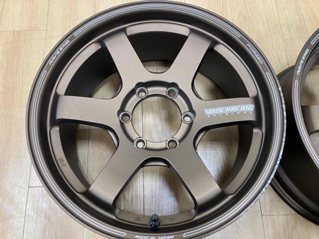 RAYS VOLK RACING TE37SB ブロンズアルマイト(BR) 8.5J×18+22 139.7-6H