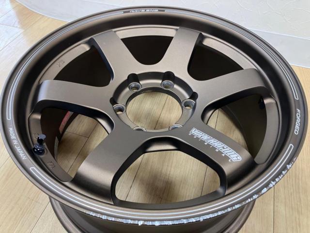 RAYS VOLK RACING TE37SB ブロンズアルマイト(BR) 8.5J×18+22 139.7-6H