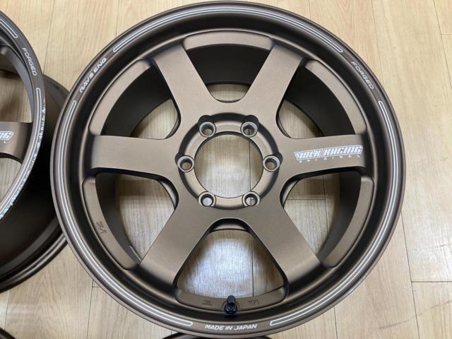 RAYS VOLK RACING TE37SB ブロンズアルマイト(BR) 8.5J×18+22 139.7-6H