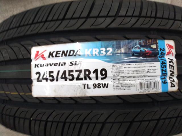 LEXUS LS460 Fスポーツ純正ホイール + KENDA KR32