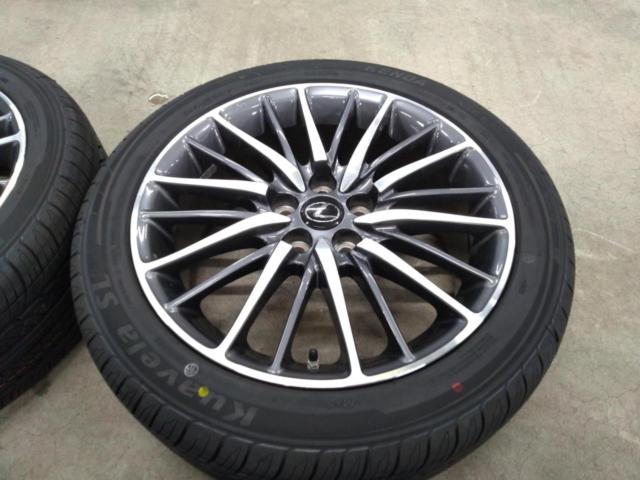 LEXUS LS460 Fスポーツ純正ホイール + KENDA KR32