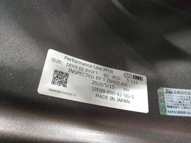 ENKEI PerformanceLine PF09 + NANKANG CR-S ☆57.1Φハブリング付き☆