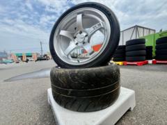 YOKOHAMA ADVAN RACING TCⅢ +DUNLOP DIREZZA ZⅡ 2本