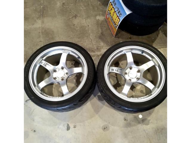 YOKOHAMA ADVAN RACING TCⅢ +DUNLOP DIREZZA ZⅡ 2本