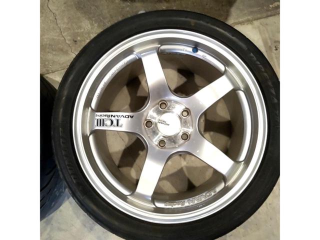 YOKOHAMA ADVAN RACING TCⅢ +DUNLOP DIREZZA ZⅡ 2本