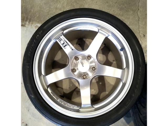 YOKOHAMA ADVAN RACING TCⅢ +DUNLOP DIREZZA ZⅡ 2本