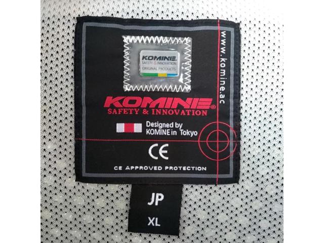 KOMINE
Protect half mesh jacket
XL size