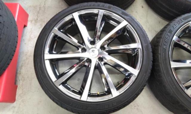 weds(ウェッズ) kranze Kranze VISHUNU 550 EVO KAI  + KENDA KAISER + FALKEN AZENIS FK453 225/40-19 4本