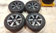 トヨタ純正 60系RAV4Adventure アルミホイール + DUNLOP e SPORTMAXX
