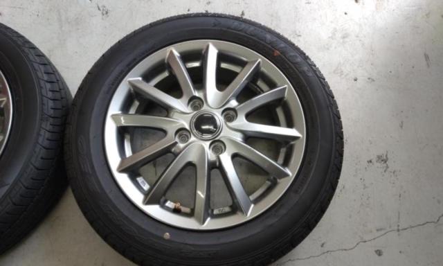JAPAN SANYO スポークホイール  + DUNLOP SP SPORT 230 165/60-14 4本