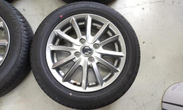 JAPAN SANYO スポークホイール  + DUNLOP SP SPORT 230 165/60-14 4本