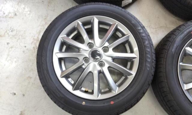 JAPAN SANYO スポークホイール  + DUNLOP SP SPORT 230 165/60-14 4本