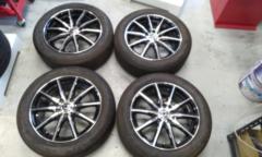 AMA ツイン5本スポークホイール  +BRIDGESTONE REGNO GR-X1 4本