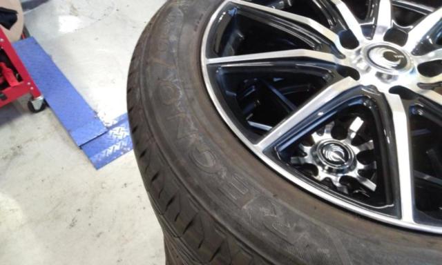 AMA ツイン5本スポークホイール  +BRIDGESTONE REGNO GR-X1 4本