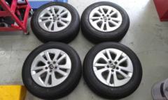 トヨタ純正(TOYOTA)  50系プリウス 純正ホイール  + BRIDGESTONE LUFT RV2 195/65R15 ★ラベル付き未使用品★