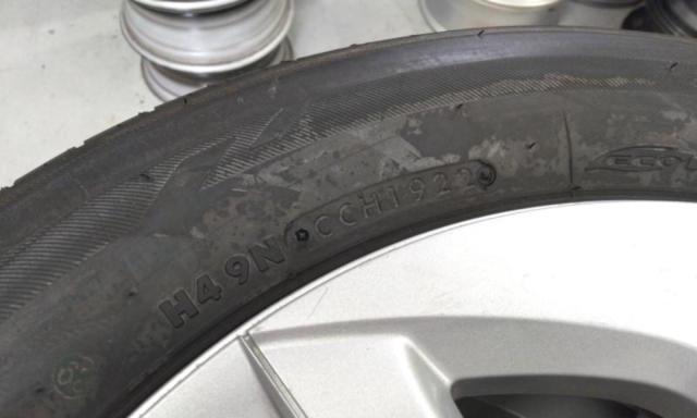 トヨタ純正(TOYOTA)  50系プリウス 純正ホイール  + BRIDGESTONE LUFT RV2 195/65R15 ★ラベル付き未使用品★