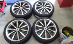 KYOHO(共豊) STEINER VS5 (5HOLE)  + KENDA KR32 225/40R19 93W XL(ZR)
