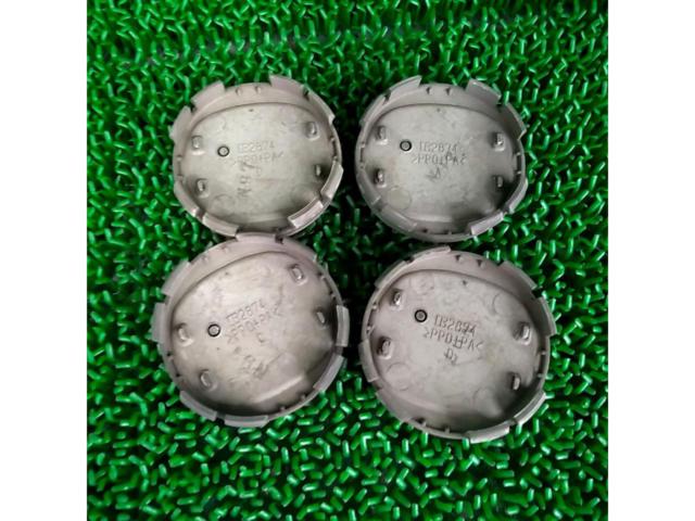 Genuine Mazda center caps removed from an Atenza.