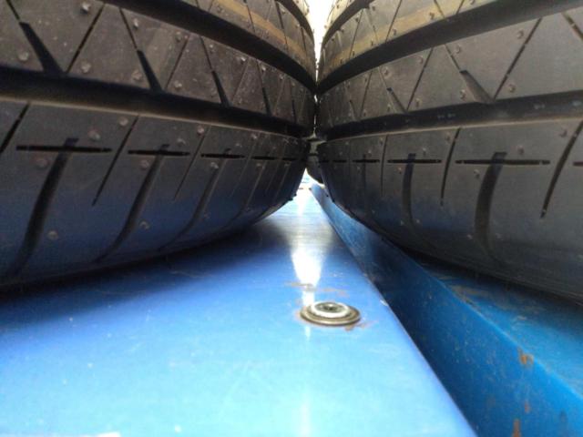 メーカー不明 スポークホイール  + YOKOHAMA BluEarth-Van RY55 195/80R15 4本セット