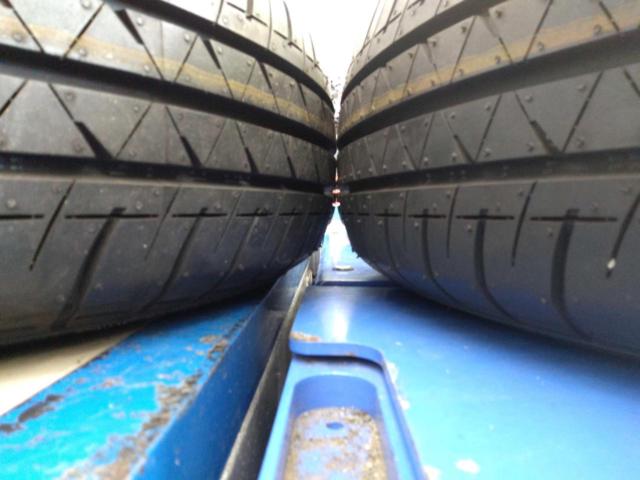 メーカー不明 スポークホイール  + YOKOHAMA BluEarth-Van RY55 195/80R15 4本セット